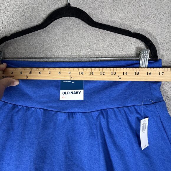 NWT Old Navy Tennis Skirt Women’s XL Cloudcomfy Extra High Rise Electric Blue - Picture 6 of 12